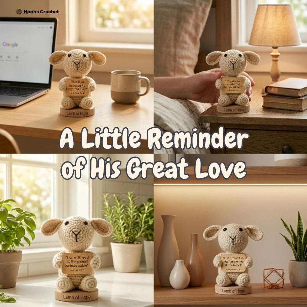 Crochet Lamb of Hope