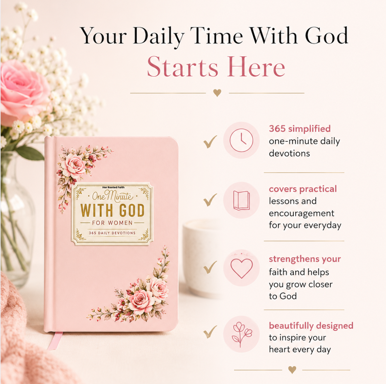 One Minute with God I 365 Devotions For Women