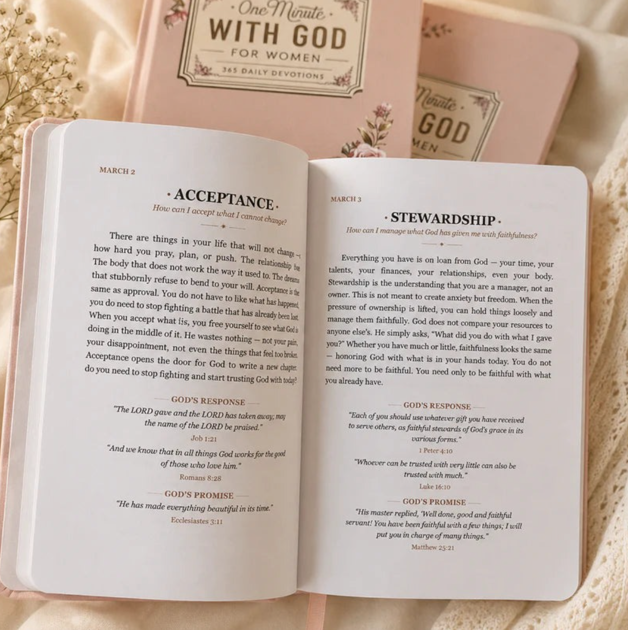 One Minute with God I 365 Devotions For Women