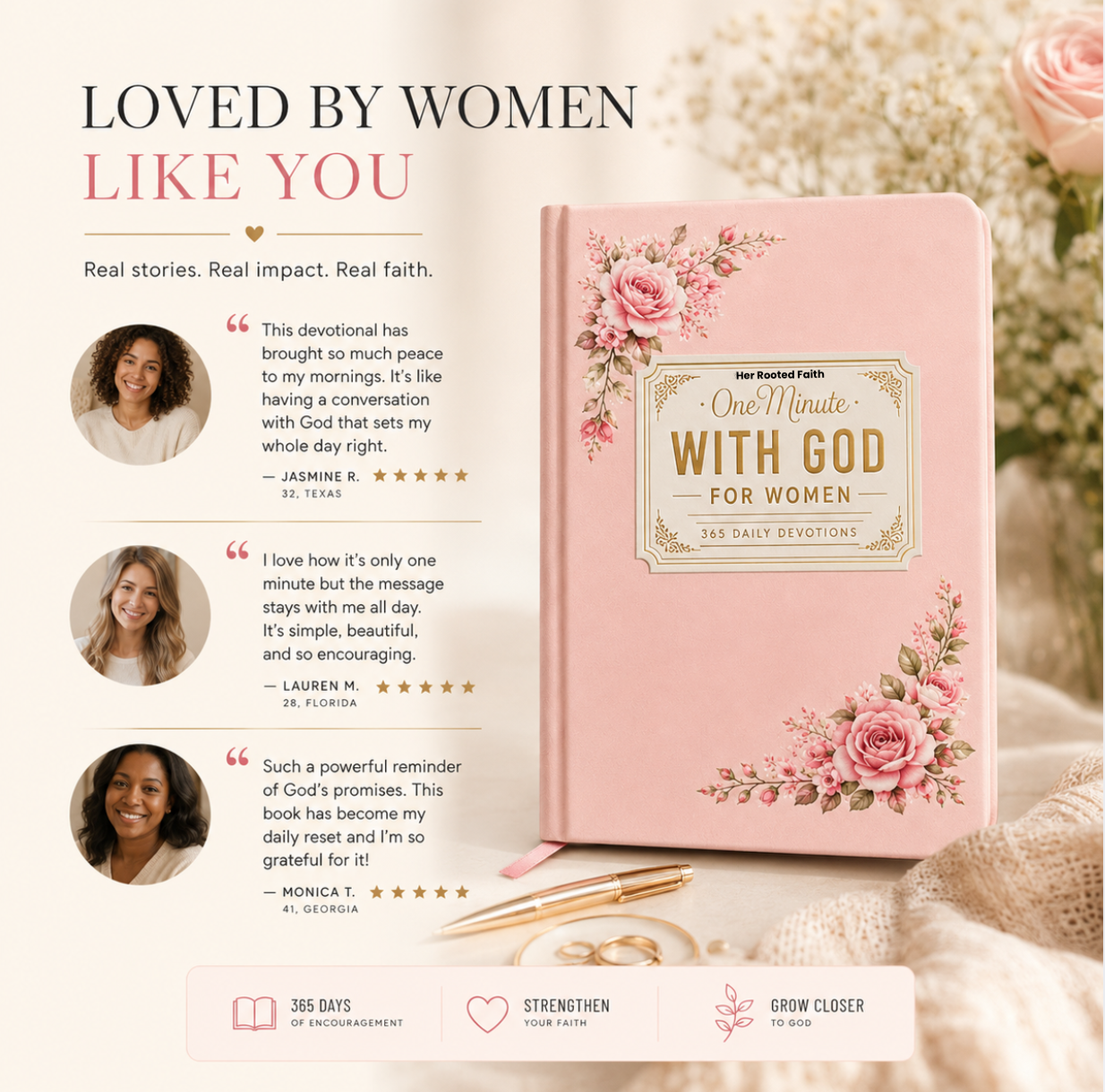 One Minute with God I 365 Devotions For Women