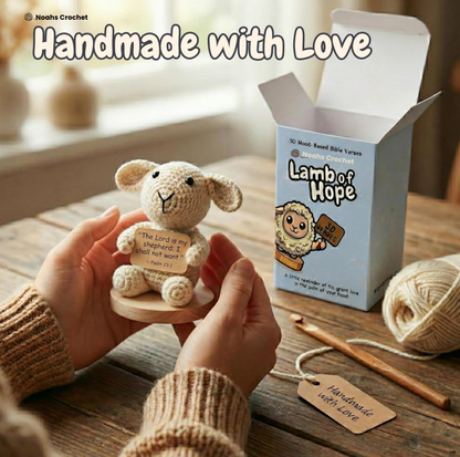 Crochet Lamb of Hope