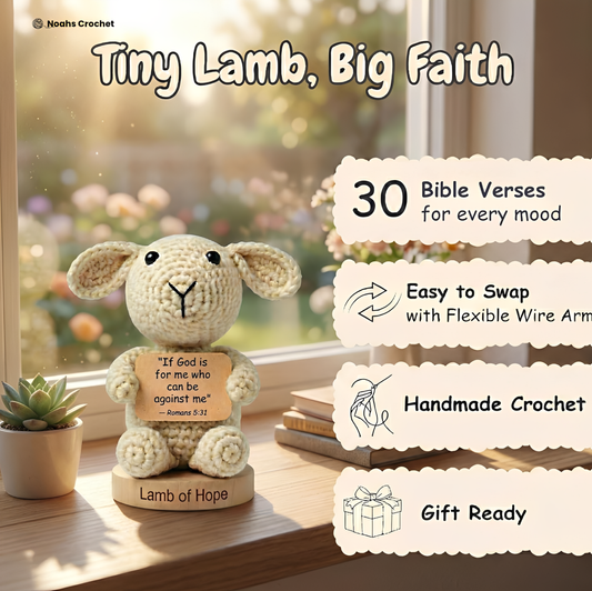 Crochet Lamb of Hope